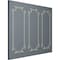 Ekena Millwork 28-in. W x 72-in. H Tirana Panel Moulding Kit Triple Panel PMLKTI28X72C - alternate 10